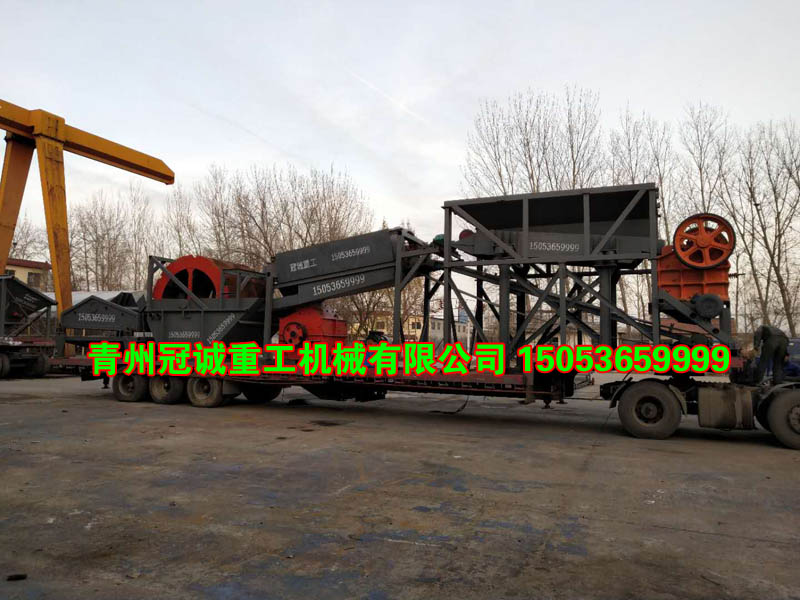 移動製砂洗沙機械