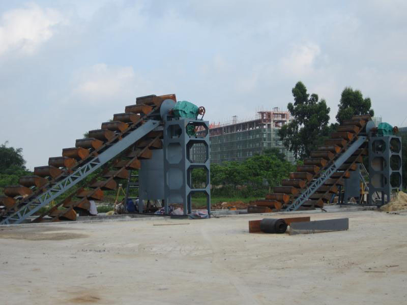 挖鬥式洗沙機