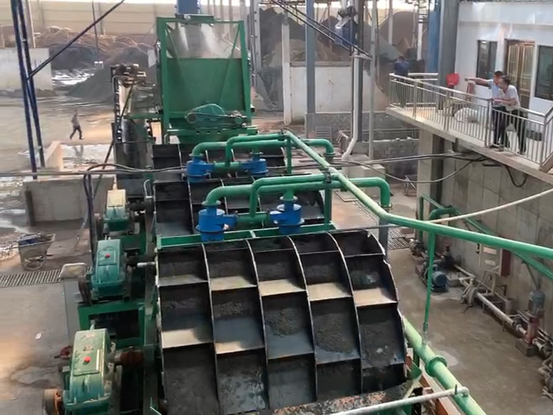 輪鬥式石粉洗砂機